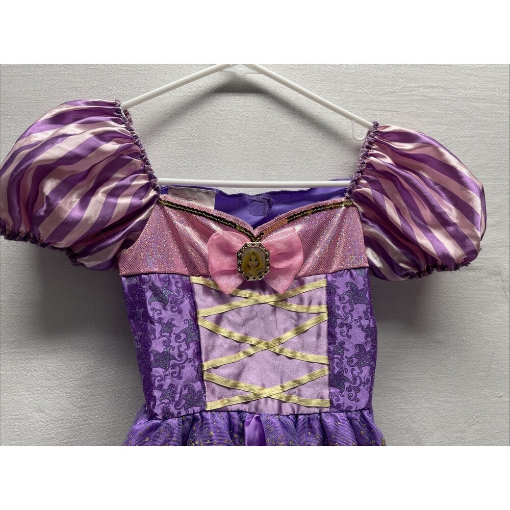 Disney Princess Rapunzel Costume Purple Dress Tangled Costumes S 4-6x Cosplay - Picture 2 of 10